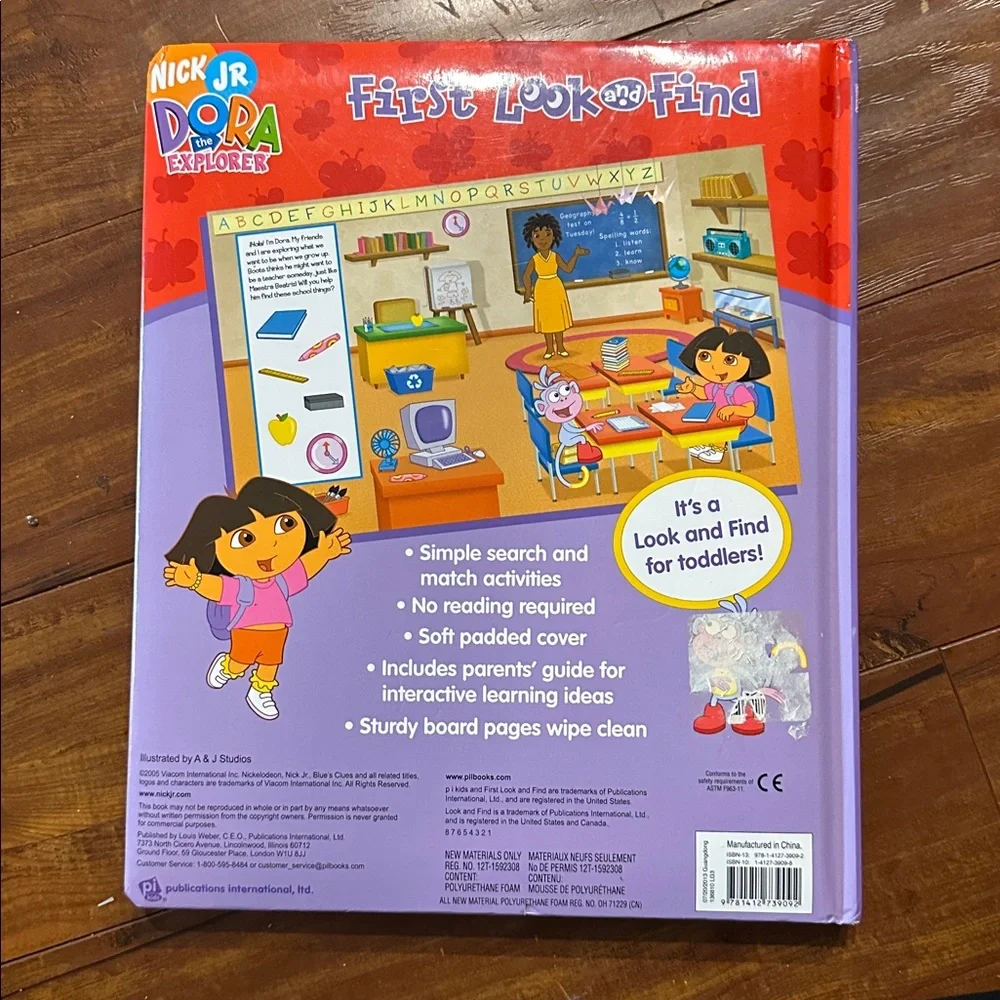 Dora the Explorer When I Grow Up First Look and Find Board Book Nickelodeon